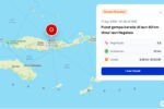 Gempa magnitudo 5,8 mengguncang wilayah laut timur laut Nagekeo dan dirasakan di sejumlah daerah di Nusa Tenggara Timur.