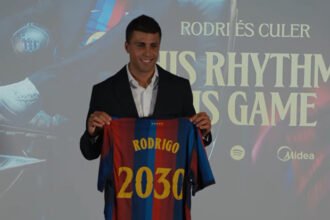 Rodri resmi meninggalkan Manchester City dan memulai babak baru bersama Barcelona hingga 2030.