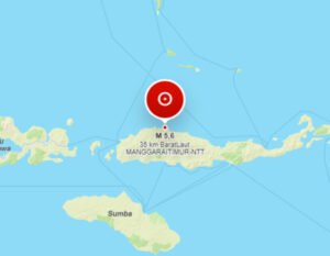 Gempa kembali mengguncang wilayah Flores, Nusa Tenggara Timur, pada Kamis pagi, 20 Agustus 2026.