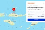 Gempa magnitudo 5,2 kembali mengguncang wilayah Flores pada Sabtu pagi, 22 Agustus 2026.