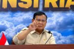 Presiden Prabowo Subianto memimpin rapat penanganan karhutla di Pekanbaru, Riau, Senin (24/8/2026).