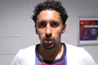 Marquinhos menjadi salah satu pemain kunci PSG saat menghadapi Lille dalam pertandingan Ligue 1 terhindar dari kekalahan.