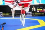 Muhammad Raihan Fadila mempersembahkan emas kelas -80 kg putra, membawa Indonesia mengoleksi sembilan medali emas di Asian Taekwondo Indonesia Open Championships 2026.