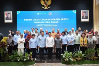 Kepala BGN Sudaryono bersama Kementerian Kesehatan dan para pakar membahas penguatan Program Makan Bergizi Gratis melalui kolaborasi lintas sektor.