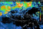 Prakiraan cuaca BMKG 18 Agustus 2026 mencakup kondisi hujan, berawan, udara kabur, hingga cerah berawan di berbagai ibu kota provinsi Indonesia.