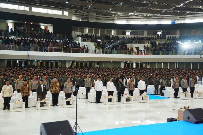 Kapolri Listyo Sigit Prabowo mengajak sekitar 6.500 eks anggota JI dalam Garda Satya NKRI memperkuat persatuan, menjaga kamtibmas, dan berkontribusi dalam pembangunan.