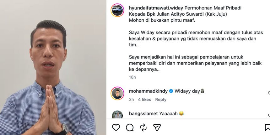 Buntut Cekcok Soal Ioniq 5 Mogok, Supervisor Sales Hyundai Akhirnya Minta Maaf ke Influencer Aa Juju