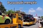 Sultan Grobogan Menikah, Seserahan Mewah Bawa Ekskavator Hingga GWM Tank 300 Diangkut Towing