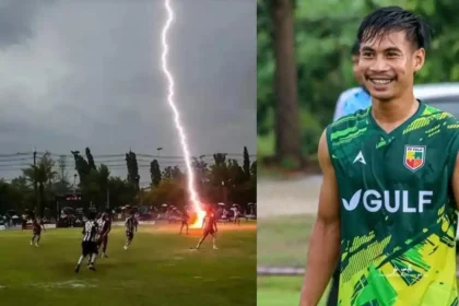 Petir Menyambar di Tengah Laga Sepak Bola Thailand: 1 Pemain Meninggal Dunia, 9 Orang Terluka
