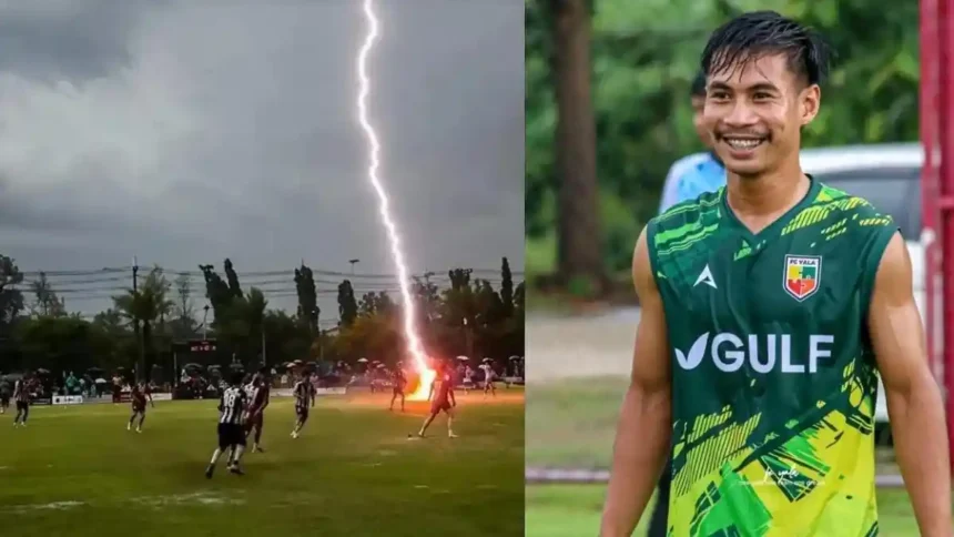 Petir Menyambar di Tengah Laga Sepak Bola Thailand: 1 Pemain Meninggal Dunia, 9 Orang Terluka