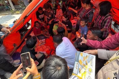 Temui Pengungsi Gempa NTT di Maumere, Wapres Gibran Minta Maaf Atas Kekurangan Penanganan Bencana