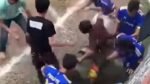 Gara-Gara Bola Penalti Kena Tiang, Wasit Tarkam Dikeroyok Pemain dan Penonton Hingga Tersungkur