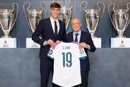 Carlos Espí diperkenalkan sebagai pemain baru Real Madrid setelah menjadi penentu kemenangan atas Espanyol.