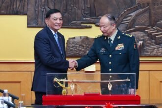 Menhan Sjafrie Temui Wakil Ketua CMC Tiongkok (Foto: Ist)