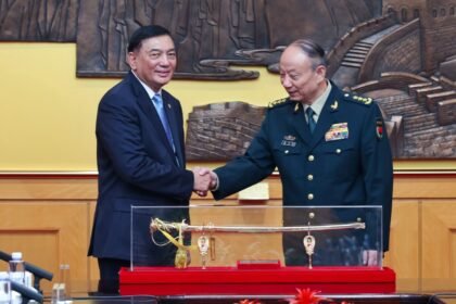 Menhan Sjafrie Temui Wakil Ketua CMC Tiongkok (Foto: Ist)