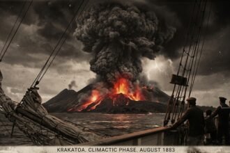 Dari Krakatau ke Anak Krakatau, Begini Sejarah Erupsi Dahsyat di Selat Sunda (GeminiAI)