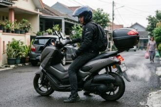 Cuma 1 Menit, Ini Alasan Motor Perlu Dipanaskan Sebelum Jalan (Foto: GeminiAI)