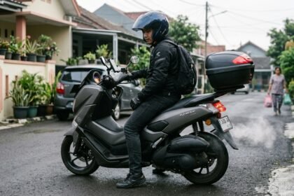 Cuma 1 Menit, Ini Alasan Motor Perlu Dipanaskan Sebelum Jalan (Foto: GeminiAI)