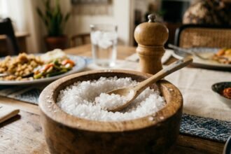 Suka Makanan Asin? Kebiasaan Ini Bisa Ganggu Kesehatan Jantung (Foto: GeminiAI)