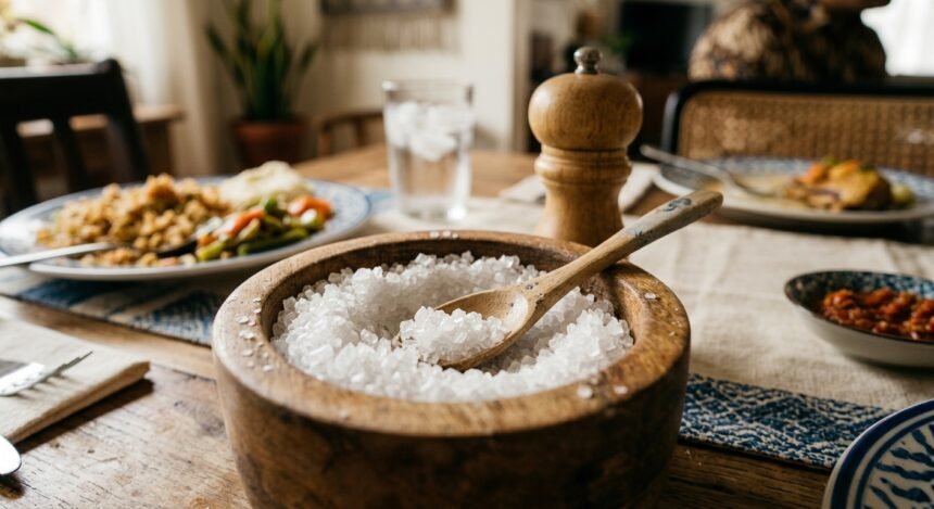 Suka Makanan Asin? Kebiasaan Ini Bisa Ganggu Kesehatan Jantung (Foto: GeminiAI)