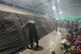 Gunung Sinabung Naik ke Level Siaga, 615 Warga Kuta Tengah Mengungsi