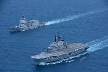 Kapal Induk Pertama RI Tiba, Giuseppe Garibaldi Masuki Perairan Indonesia