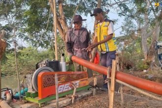 Kementerian PU Kerahkan 10 Pompa Selamatkan 300 Hektare Sawah Karawang