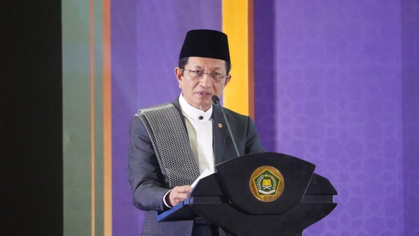 Menag Nasaruddin Umar Tekankan Kebersihan Hati dan Bahasa Asing untuk Santri