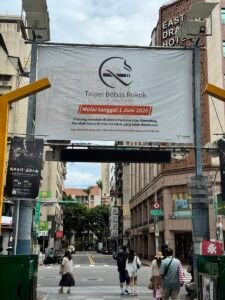 Papan Larangan Berbahasa Indonesia di Ximending Taiwan Viral, Ini Faktanya