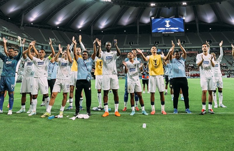 Persib Bandung tercatat menyumbang sekitar 9,73 poin untuk kontribusi Indonesia dalam pemeringkatan klub Asia. (Foto: IG/@persib)