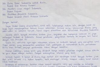 WNI Terjebak Jadi Tentara Rusia, Kirim Surat Terbuka Minta Tolong Dipulangkan ke Indonesia