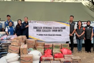 Agrinas Palma Nusantara Salurkan Bantuan bagi Masyarakat Terdampak Gempa NTT