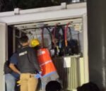 Ada Gergaji di TKP, Jasad Pria Ditemukan dalam Gardu Listrik LRT Pancoran (Foto: Garuda TV / Rizki Raffi)