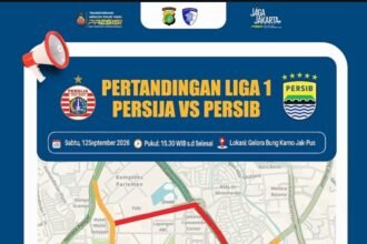 Lalu Lintas GBK Diprediksi Meningkat, Ini Imbauan Polisi Jelang Persija vs Persib (Foto: IG/@tmcpoldametro)