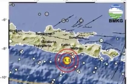 Gempa M5,2 Guncang Malang Pagi Ini, BMKG: Tak Berpotensi Tsunami (Foto: BMKG)