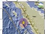 Gempa M3,6 Guncang Barat Daya Agam, Sumatera Barat (Foto: BMKG)