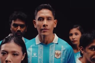 Kelme Rilis Jersey Ketiga Timnas Indonesia, Dengan Warna Dominan Biru (Foto: IG/@kelme.indonesia)