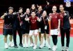Tim Bulu Tangkis Putri Indonesia Raih Perunggu Asian Games 2026 (Foto: PBSI)