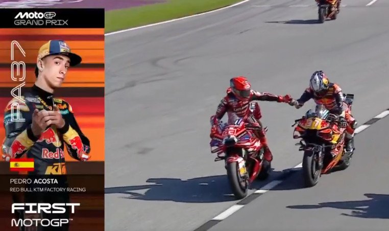 Pedro Acosta Raih Kemenangan Perdana di MotoGP Austria, Jorge Martin Kokoh di Puncak Klasemen
