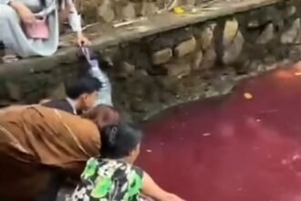 Sempat Dikira Mistis Bikin Warga Heboh, Ternyata ini Penyebab Mata Air di Cibadung Berubah Merah