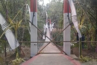 Dinaiki 50 Orang Saat Peresmian, ini Penyebab Ambruknya Jembatan Gantung di Pangandaran