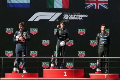 Kimi Antonelli Juara di GP Spanyol, Tahan Gempuran Verstappen, Makin Kokoh di Puncak Klasemen
