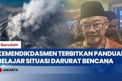 Dampak Erupsi Anak Krakatau, Mendikdasmen Abdul Mu'ti: Keselamatan Siswa Jadi Prioritas !