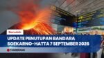 Dampak Semburan Abu Anak Krakatau, Bandara Soekarno-Hatta Masih Ditutup Pagi Ini!