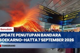 Dampak Semburan Abu Anak Krakatau, Bandara Soekarno-Hatta Masih Ditutup Pagi Ini!