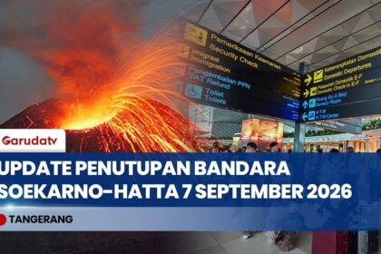 Dampak Semburan Abu Anak Krakatau, Bandara Soekarno-Hatta Masih Ditutup Pagi Ini!