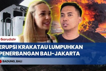 Abu Vulkanik Anak Krakatau Capai Bali, 42 Penerbangan ke Jakarta dan Bandung Dibatalkan