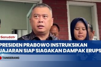 Dampak Abu Krakatau Meluas, Menhub Dudy Sebut Presiden Prabowo Terus Pantau Kondisi Transportasi