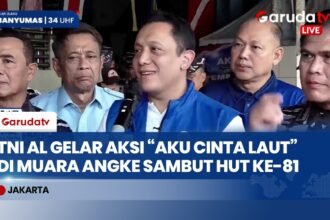Aksi "Aku Cinta Laut" TNI AL di Muara Angke: Bersih Sampah, Baksos, hingga Pengobatan Gratis