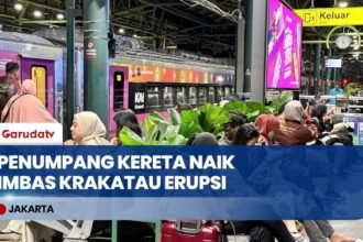 Bandara Lumpuh Imbas Krakatau, PT KAI operasikan Kereta Tambahan & Penumpang Naik 16 Persen